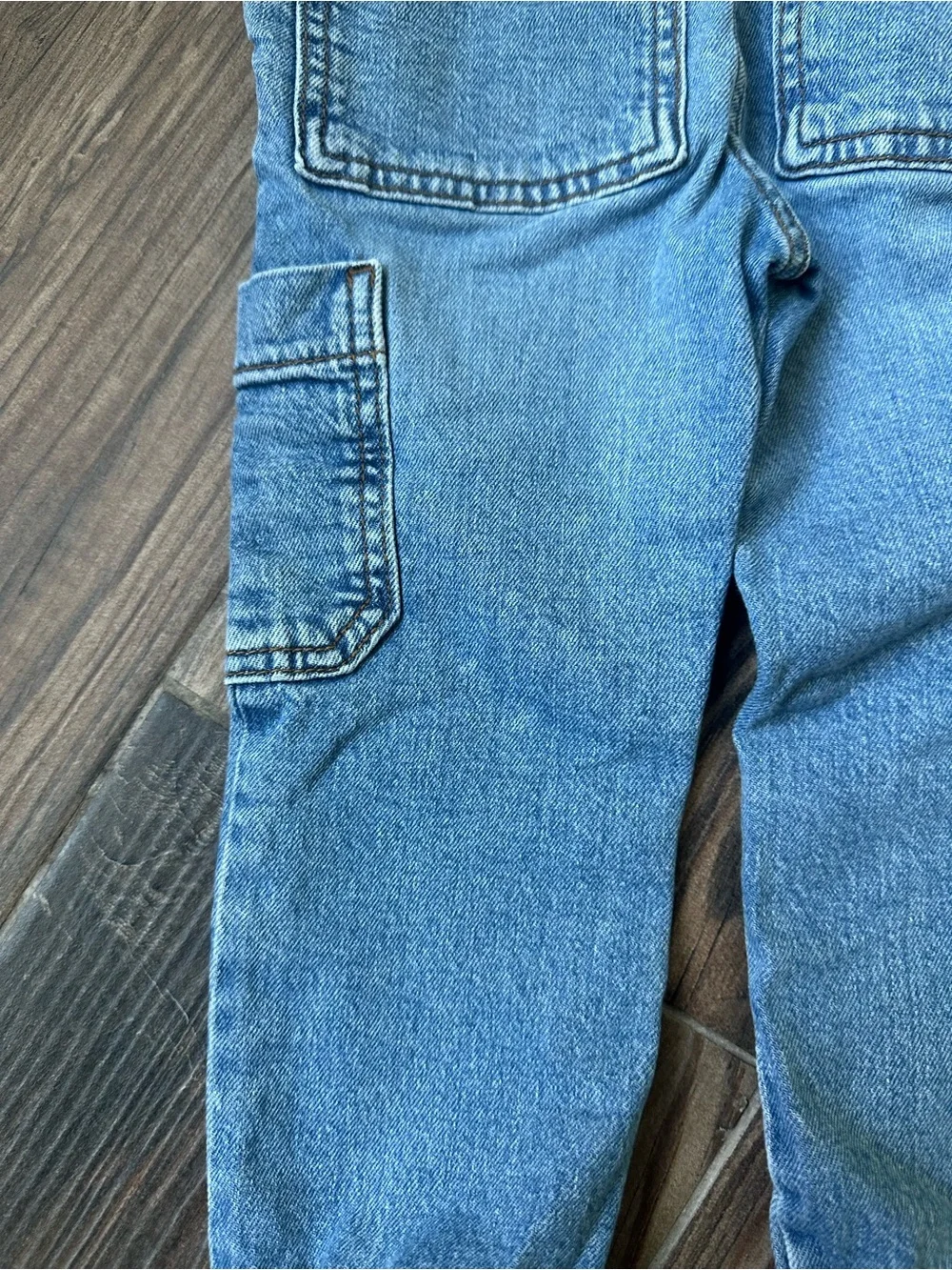 Kids Denim Cargo Joggers & Straight leg Jeans old navy/ Cat & Jacki Bundle Size